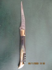 Ancien couteau pliant tire bouchon  laguiole rossignol parapluie