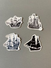 4 Autocollants stickers 