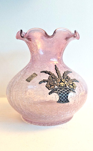 Ancien grand vase boule - vase,
