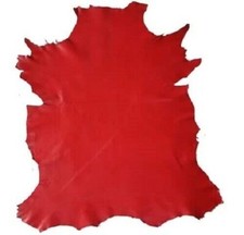 ROUGE 100 % véritable peau