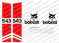 Autocollant Décalque Set BOBCAT 543 SKID STEER