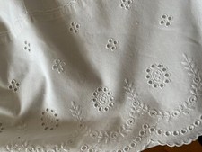 Vintage French Cotton Sheet - Single bed - 67" Wide