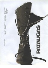 PUBLICITE ADVERTISING 2010  PATAUGAS bottes toile et cuir