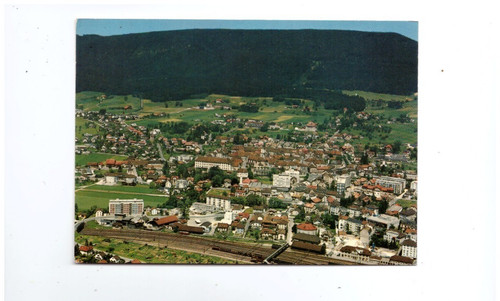 Delemont train en - delemont, (suisse)