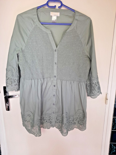 Chemisier femme vert amande - ,