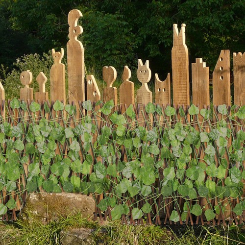 Palissade jardin ganivelle - jardin,