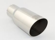 Embout de silencieux de tuyau d'échappement universel rond 76 mm longueur 120...