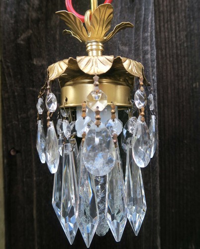 Tall hanging pendant light - 6",