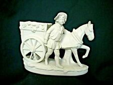 Bouquetière en biscuit cheval