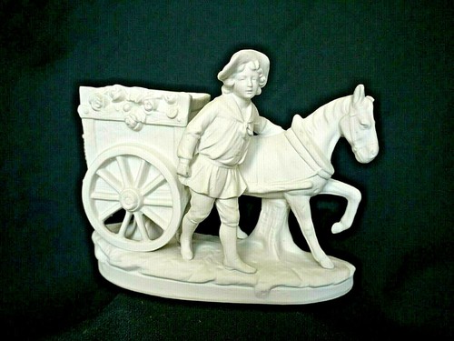 Bouquetière biscuit cheval - bouquetière,