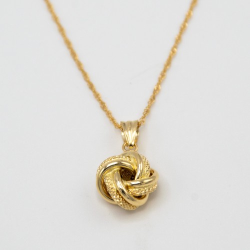 Collier jaune 18 carats - en,