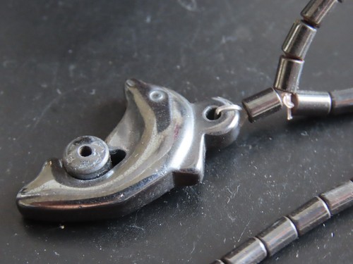 Collier pierres hématite - collier, de