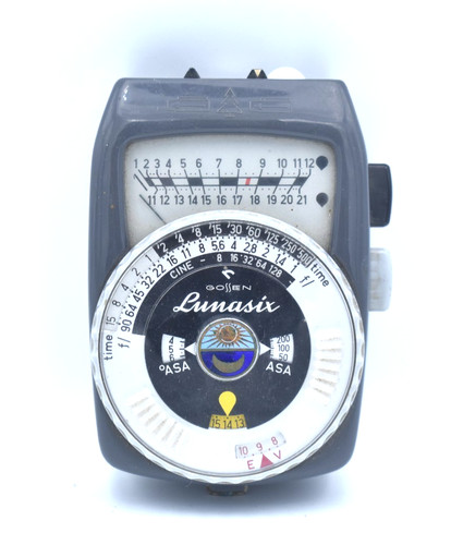 Gossen lunasix exposure meter - lunasix,