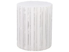 Table d'Appoint Blanche en MDF