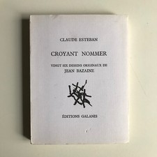 Claude Esteban 26 dessins de