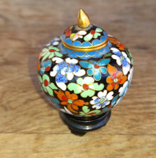 PETITE POTICHE EN EMAUX