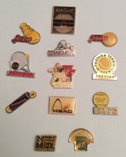 12 PIN'S LAPEL PIN TENNIS