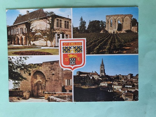 Carte postale gironde - carte,