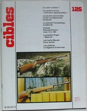 Revue CIBLES -125 - 07/08 1980 - PISTOLET RUGER BEARCAT / PISTOLET FEINWERKBAU