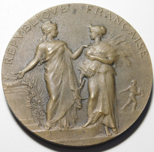 1957 medaille bronze alphée - 1957,