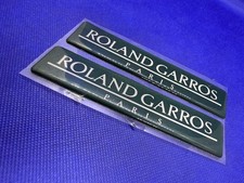 Logo Badge emblème Monogramme Peugeot Roland GARROS 205 GTI 306 206 ORIGINAL