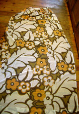 4 rideaux voilage vintage années 70