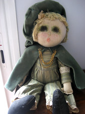 Jolie poupée ancienne vintage MARIE D'O   50 cm