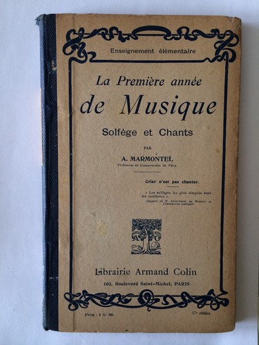 Premiere annee musique - la,