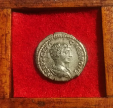 ROMAINE ♦ Géta Denier ♦ Rome 199 ♦ Revers Nobilitas - SUP