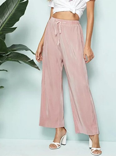 Pink wide leg - pink, trousers
