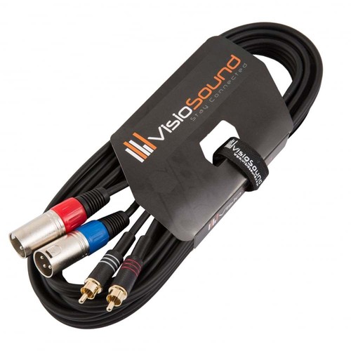 Câble double xlr mâle - câble,