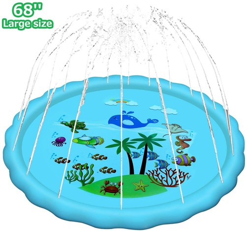 Inflatable splash play - play, for