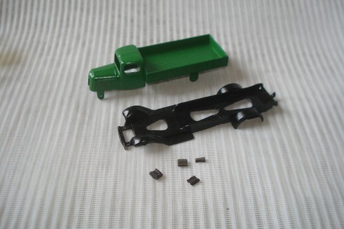 Dinky épave châssis camion - châssis,
