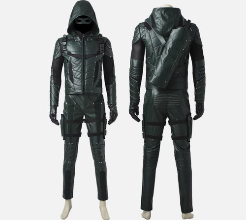 Green arrow season cosplay - green,