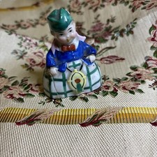 demie figurine half doll ancienne en porcelaine humoristique l ecossais