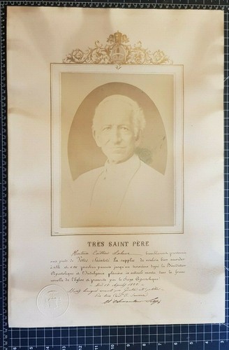 Benediction papale pape leon - papale,