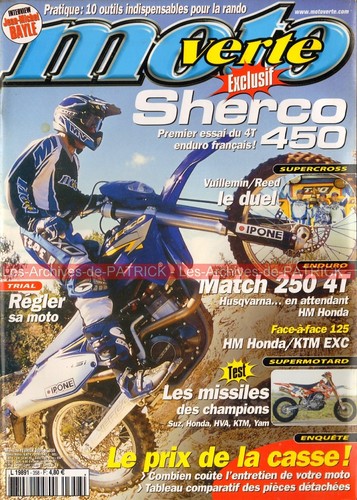 Moto verte 358 husqvarna 250 - moto,