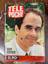 REVUE LIVRE TÉLÉ POCHE 1969 N° 177 GIANI ESPOSITO