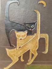 Très rare plaque en