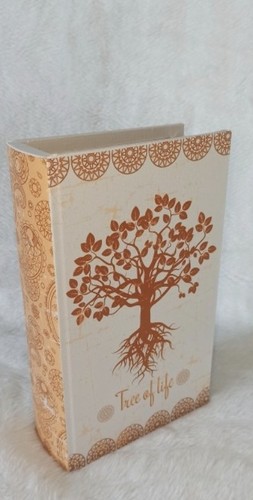 Boite faux livre - , bois