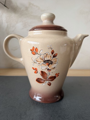 Cafetière faince beige - faince,