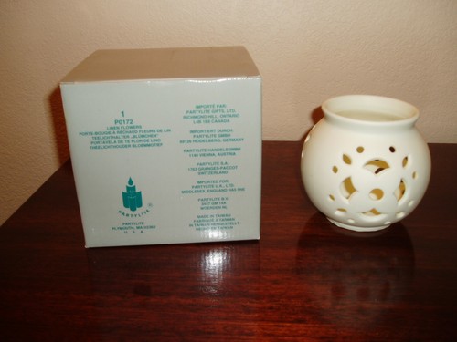Partylite linen flowers candle - partylite,