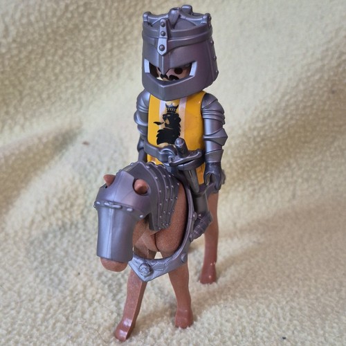 Playmobil chevalier lion en - du,