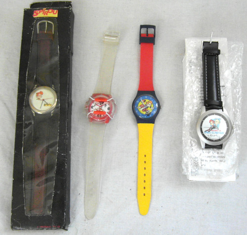 Lot montres thème spirou - lot, 4