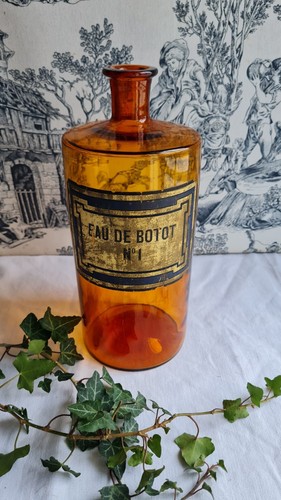 Ancien pot bocal bouteille - pot,