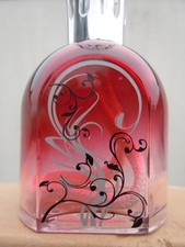 Lampe berger verre decor vegetal Made in France vintage