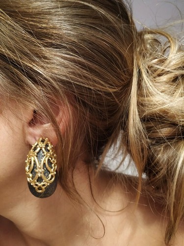 Boucles oreilles vintage - d'oreilles,