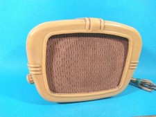 Haut-parleur radio ancien vintage soviétique Saratov.  Carbolite. URSS lot