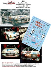 DECALS 1/24 REF 2112 PEUGEOT