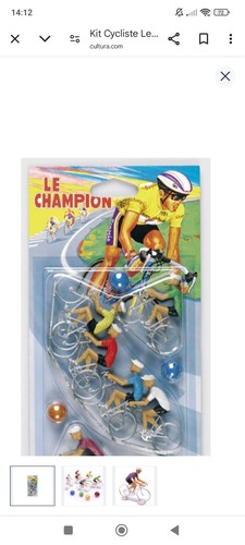 Lot cyclistes avec billes - 6,